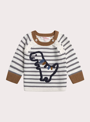 White PULLOVER XUROCPUL / 25WG10S1PULA016