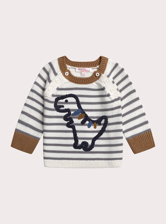 White PULLOVER XUROCPUL / 25WG10S1PULA016