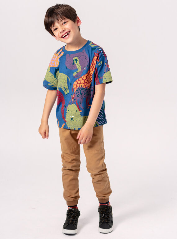 Blue TEE SHIRT SS VODATI / 24W90221TMCC210