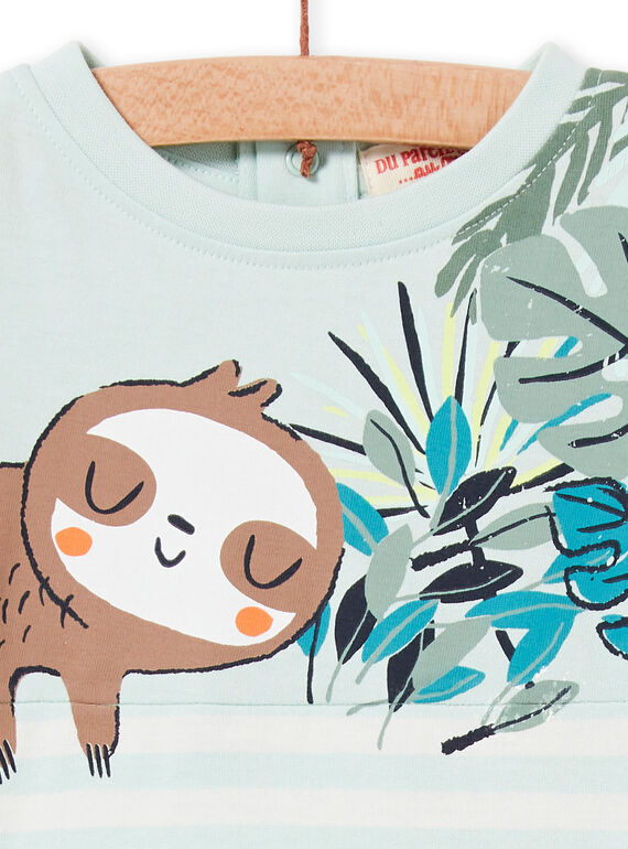 Green T-SHIRT LUVERTI3 / 21SG10Q3TMCG632