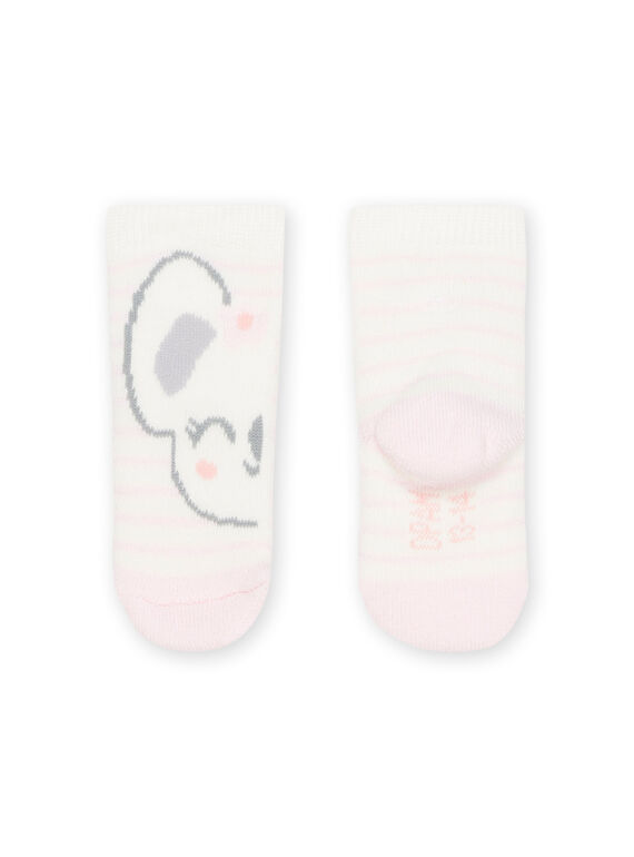 Socks with koala and stripes print POU2CHO1 / 22WF4091SOQD327