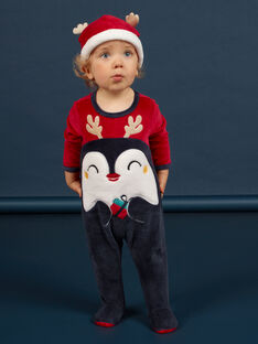 Baby boy penguin romper and hat MEGAGRENOPI / 21WH14F1GRE050