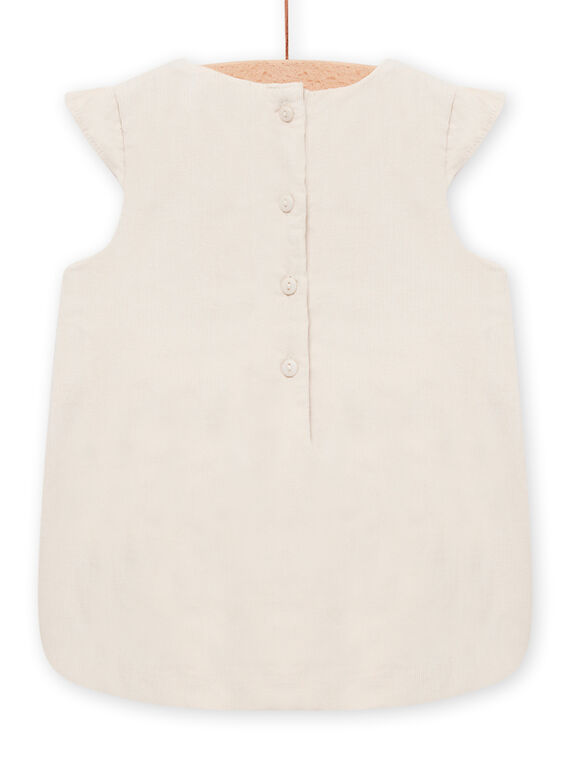 Baby girl velvet ball dress with milleraies MISAUROB1 / 21WG09P1ROB007