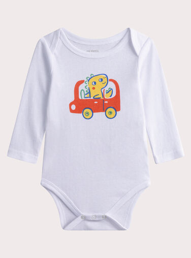 White BODYSUIT WEGABODVOIT / 25SH14C1BOD000