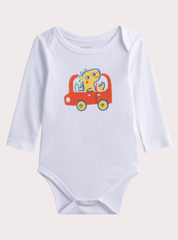 White BODYSUIT WEGABODVOIT / 25SH14C1BOD000