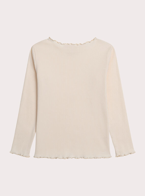 Dark off white TEE SHIRT LS XAJOTEE8 / 25W901F6TML003