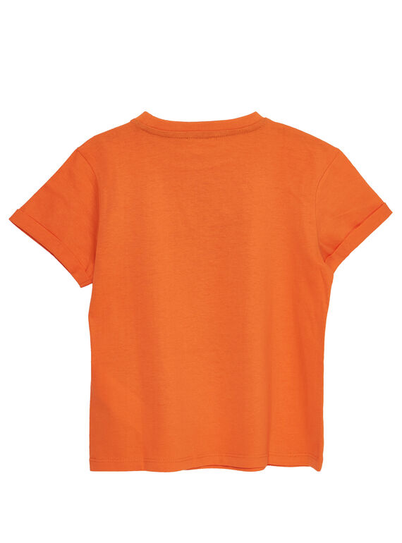 Orange T-shirt JOMARTI2 / 20S902P2TMCE405