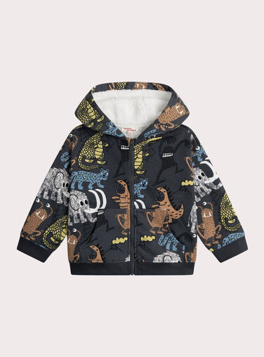 Grey KIDS CARDIGAN XOROCGIL / 25W902S1GILJ916