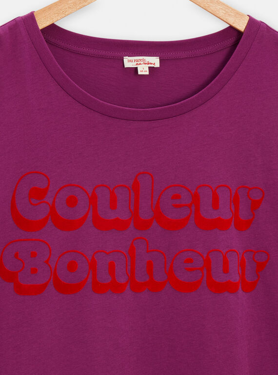 Purple TEE SHIRT SS TAMUMTI1 / 24S993R1TMC712