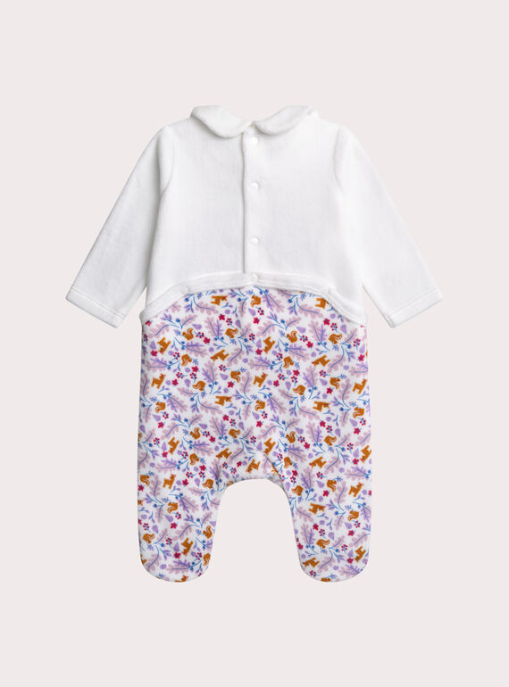 Off white BABYGROW XEFIGREAUT / 25WH13B4GRE001