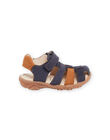 Navy blue leather sandals ROSANDBOSPOR / 23KK3661D0E070