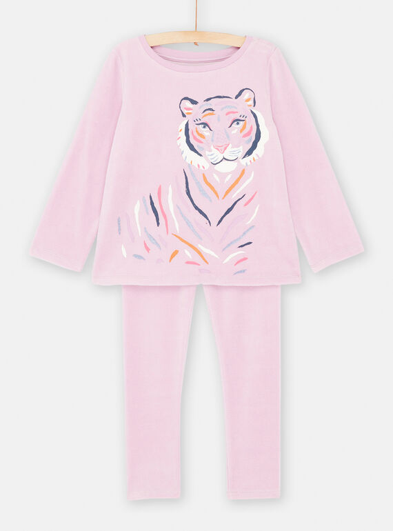 Girls' parma tiger pyjamas SEFAPYJTIG / 23WH1152PYJ320