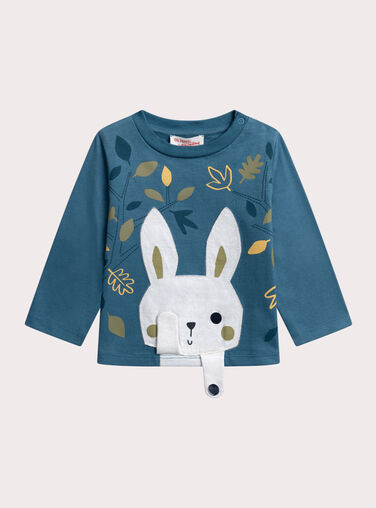 Blue TEE SHIRT LS XUMYTEE1 / 25WG10R1TMLC235