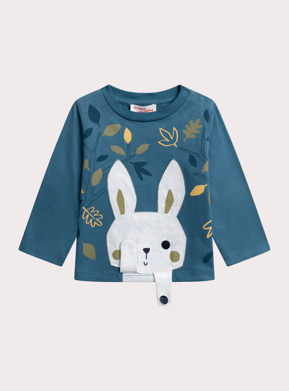 Blue TEE SHIRT LS XUMYTEE1 / 25WG10R1TMLC235