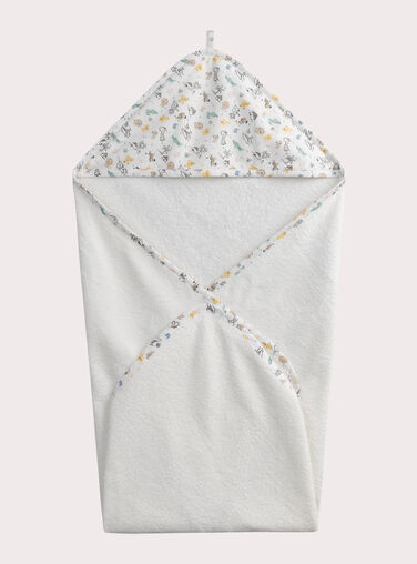 Ivory HOODED BATH TOWEL - (BATH) MITT WOU3POIN / 25SF42X1POI005