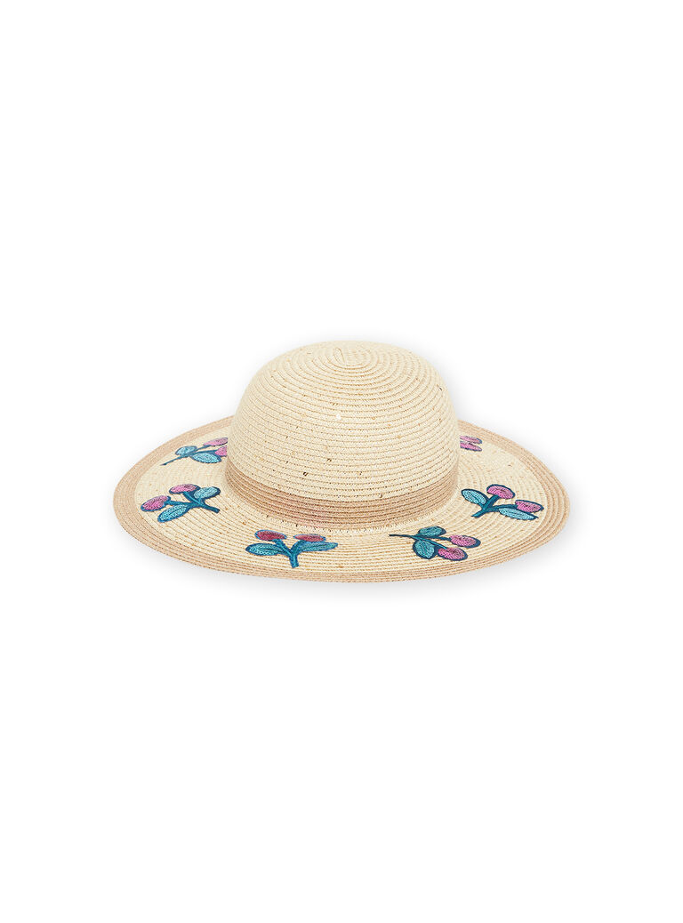 Child Girl Straw Hat NYAHAT1 / 22SI01C4CHA009