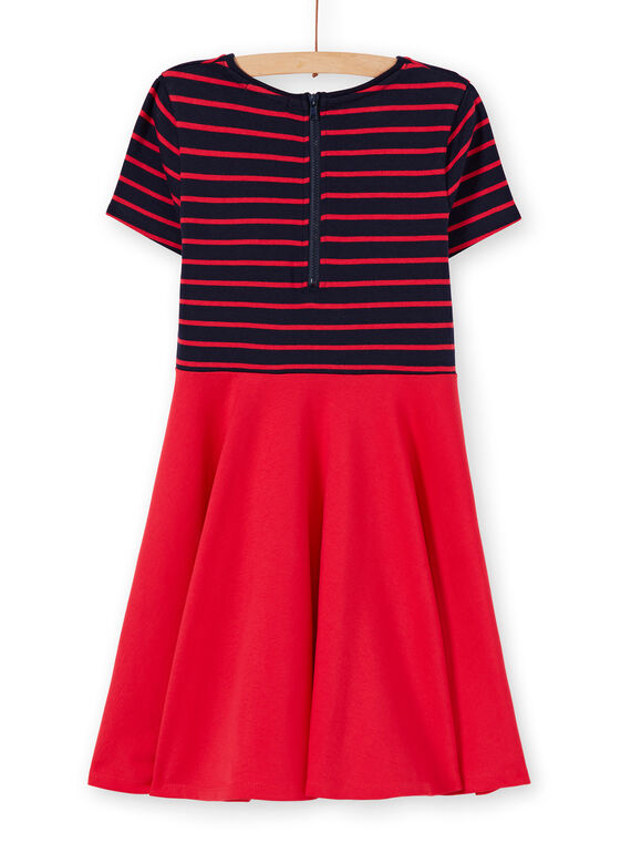 Skating dress with short sleeves in milano LAJOROB1 / 21S90131D2FC205