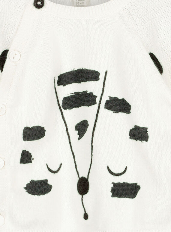 Unisex babies' knit cardigan FOU2GIL / 19SF05J1GIL000