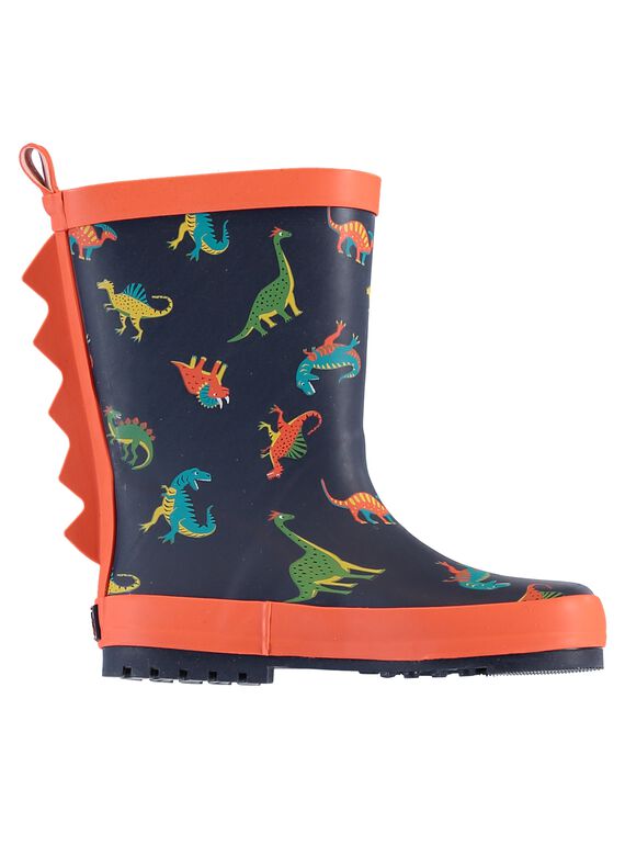 Navy RAIN BOOTS LGBPDINOS / 21KK3621D0C070