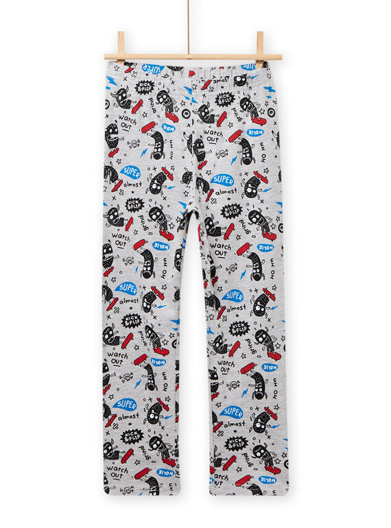 Grey PAJAMAS NEGOPYJMON / 22SH12G4PYJJ922