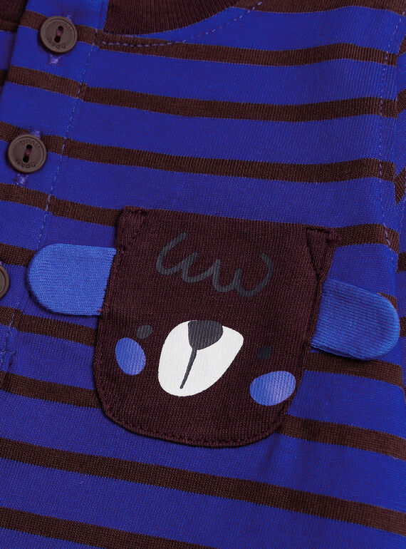 Blue TEE SHIRT LS XUBLUTUN / 25WG10N2TMLC231