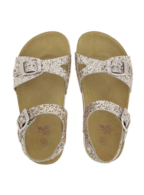 Girls' sandals CFNUGLIT / 18SK35WMD0E030