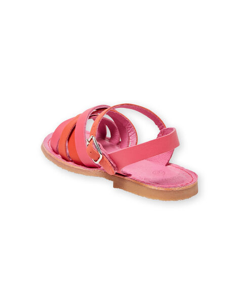 Baby girl pink sandals LFSANDCLARA / 21KK3552D0E304