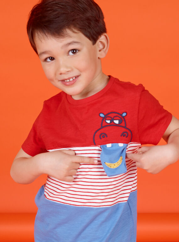 Red T-SHIRT LOVITI5 / 21S902U6TMC505