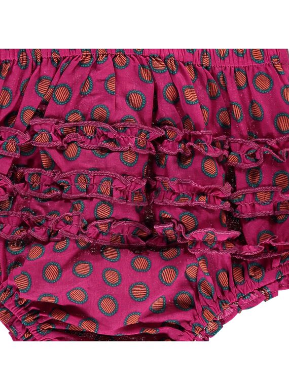 Baby girls' bloomers CIJOBLOO10 / 18SG09S4BLR099
