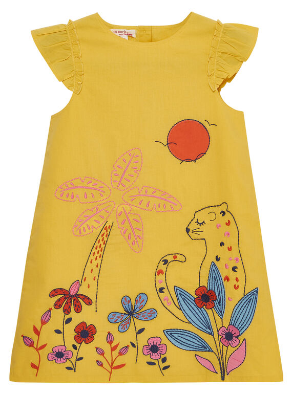 Yellow Dress JATROROB3 / 20S901F3ROBB102