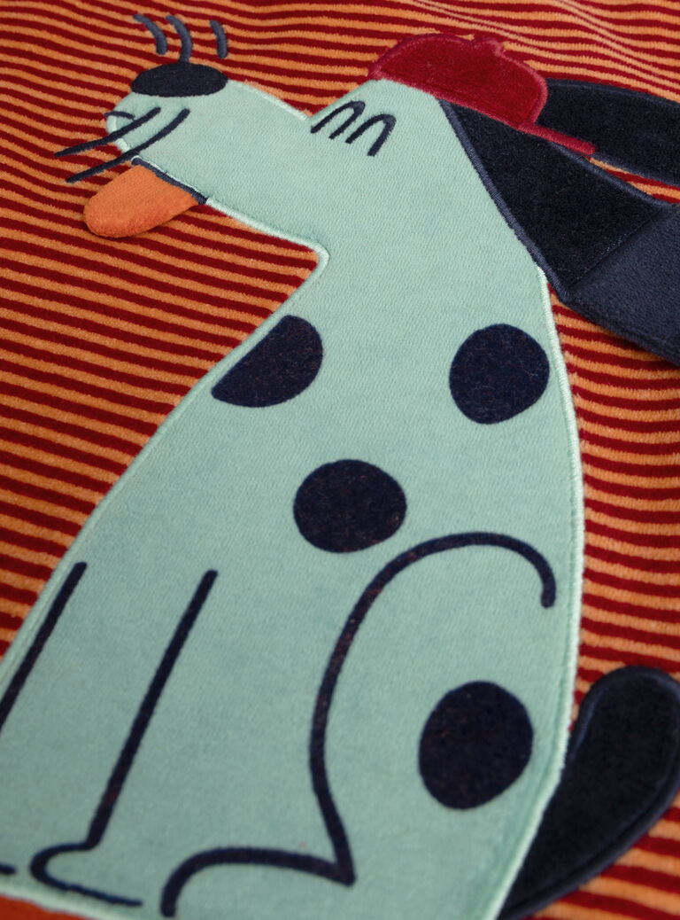 Red velvet pajamas for boys  VEGOPYJWAF / 24WH1299PYJF526