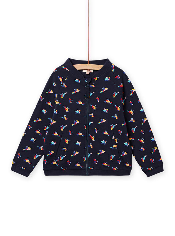Navy CARDIGAN NALUCAR / 22S901P1CAR070