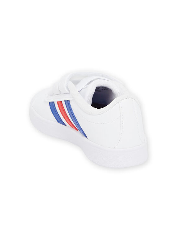 White ADIDAS sneakers with two-tone details child boy MOFY9273 / 21XK3641D35000
