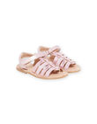 Pink sandals child girl NASANDLOLA / 22KK3548D0E030