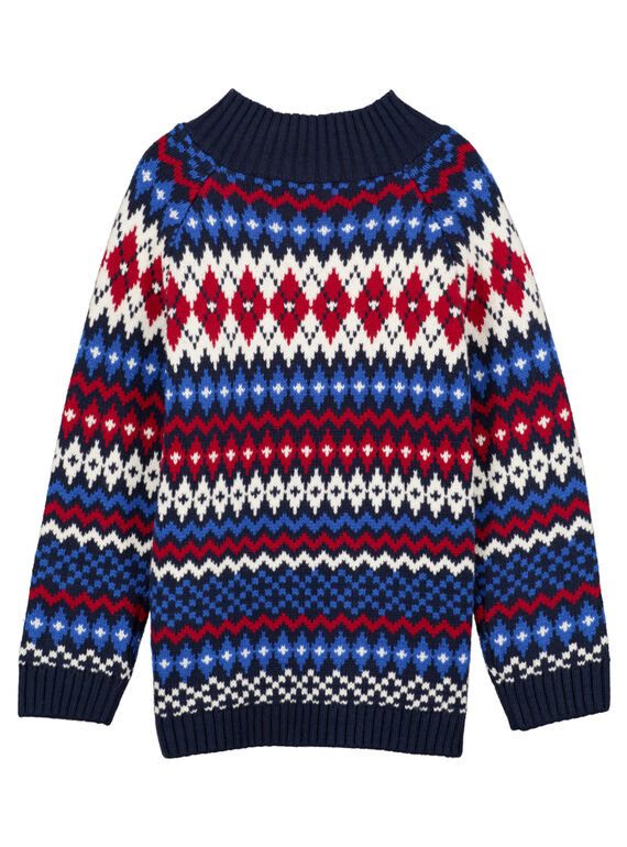 Navy Pullover GOTRIPUL / 19W902J1PUL705