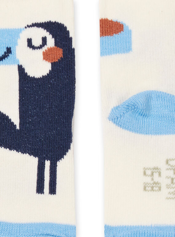 Light beige SOCKS NYUSANCHO1 / 22SI10S2SOQ810