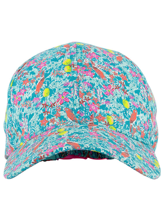 Girls' floral cap FYACUCAP / 19SI01N1CHA000