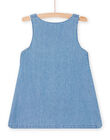 Baby Girl Light Denim Dress NILUROB3 / 22SG09P1ROBP272