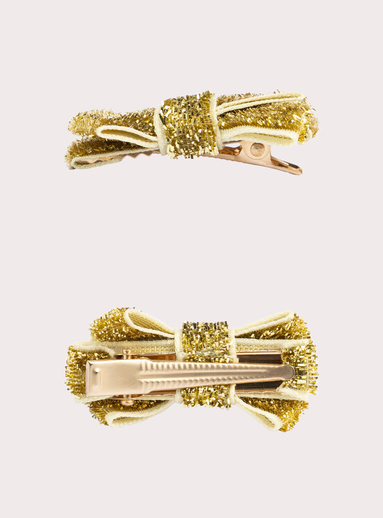 Light gold HAIRCLIP VYAJOCLIP6 / 24WI01T1BRTK008