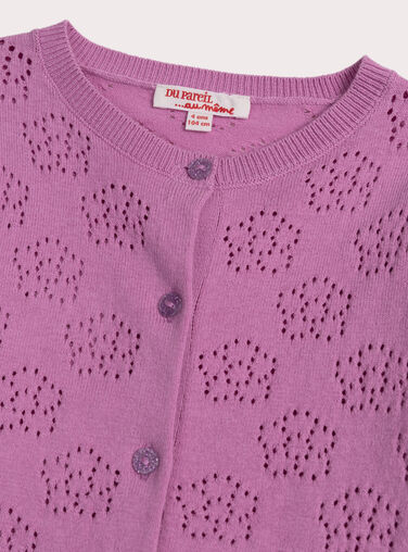 Purple CARDIGAN Purple CARDIGAN WALICAR / 25S901T1CAR708
