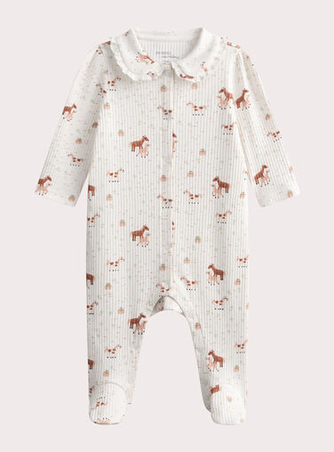 Off white BABYGROW WEFIGRECHE / 25SH13B3GRE001