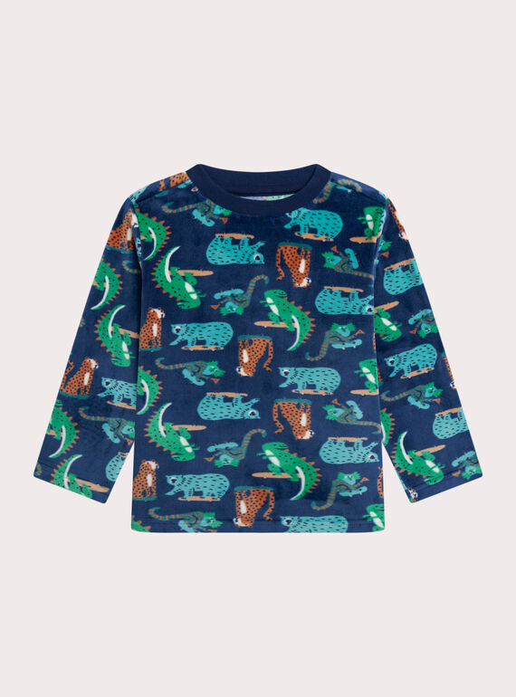 Dark green PYJAMA XEGOPYJSOFT / 25WH12B9PYJ622