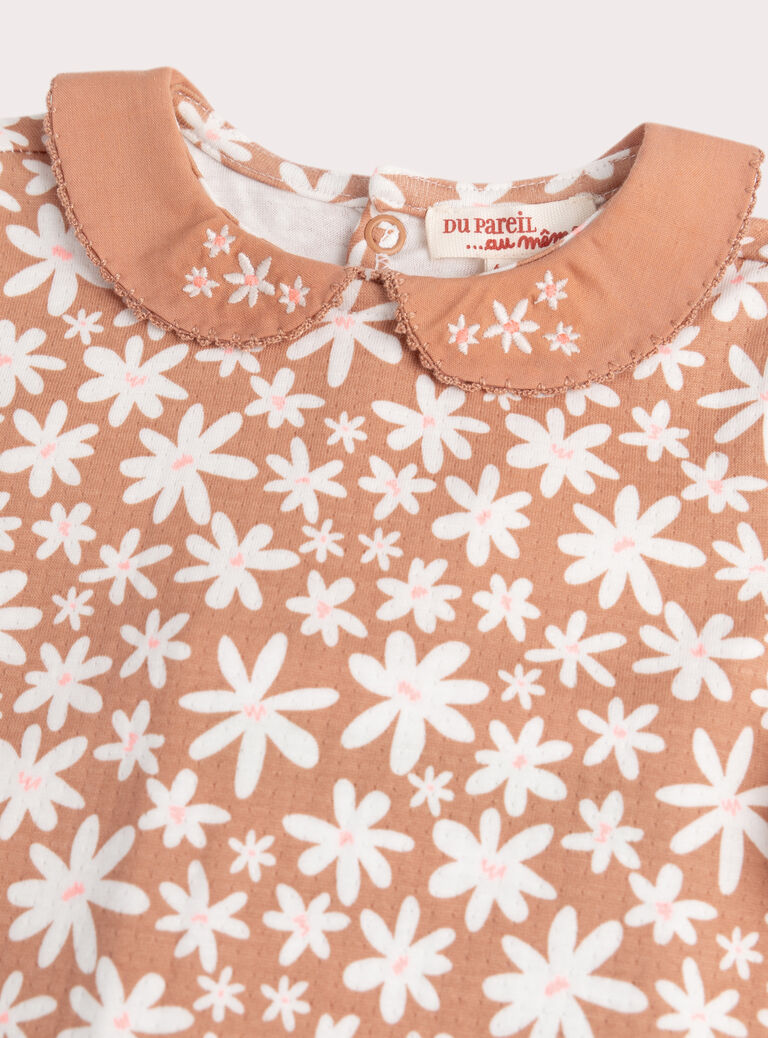 Dark off white BABYGROW WEFIGREFLO / 25SH13B2GRE003