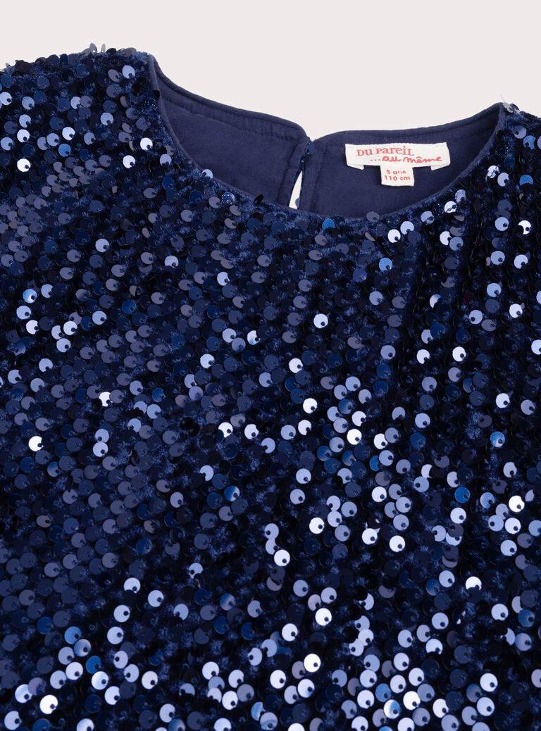 Navy TEE SHIRT LS VAWACHEM / 24W901T1TML070