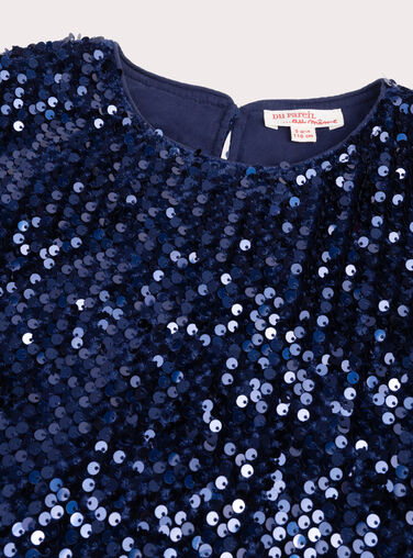 Navy TEE SHIRT LS VAWACHEM / 24W901T1TML070