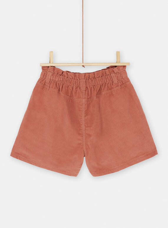 Terracotta shorts SACOUSHORT / 23W901L1SHOE415