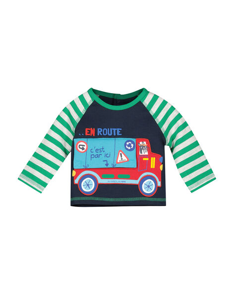 Baby boys' fleece sweatshirt FUCOSWE / 19SG1081SWE705