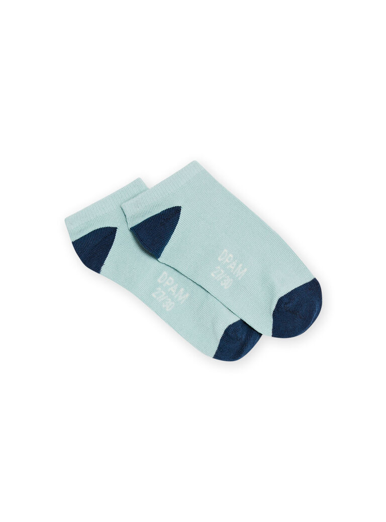 Child boy opaline and dark blue socks NYOJOSOQ1 / 22SI0264SOQG622