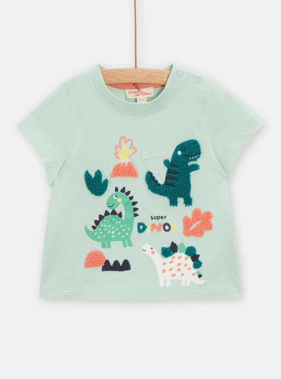 Opaline t-shirt with dinosaur animation for baby boys TUCOTEE3 / 24SG10N2TMCG622