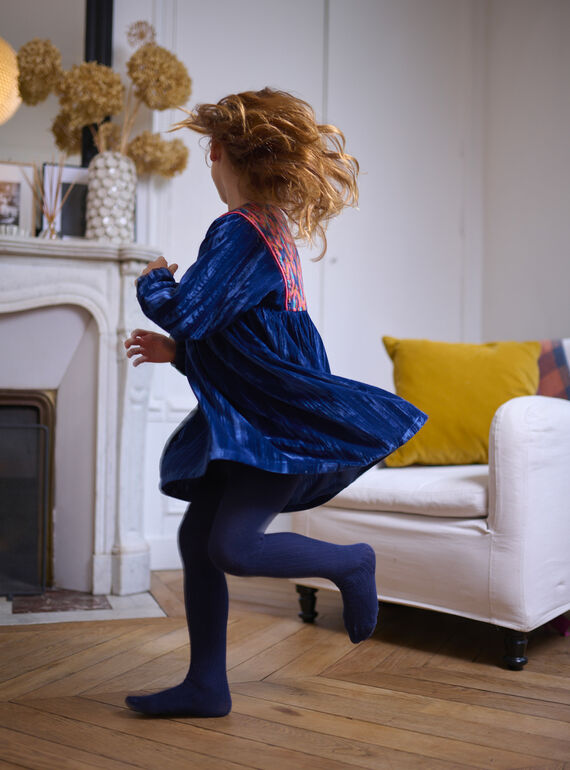 Velvet dress PAMENROB2 / 22W901U3ROB713